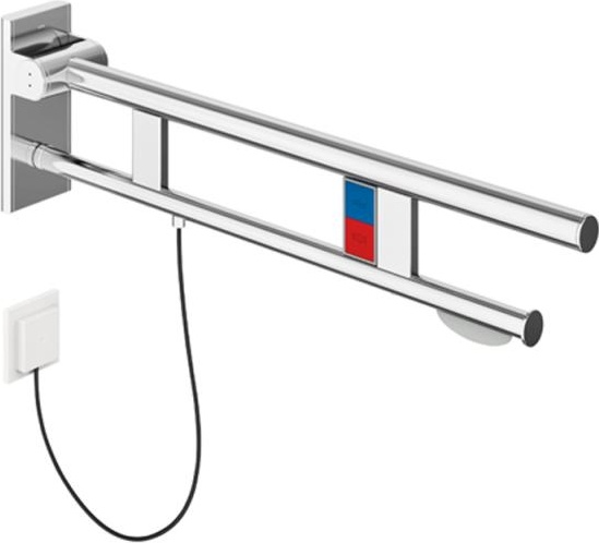900.50.13640 Двойной шарнирный опорный рельс, конструкция a HEWI Stützen 