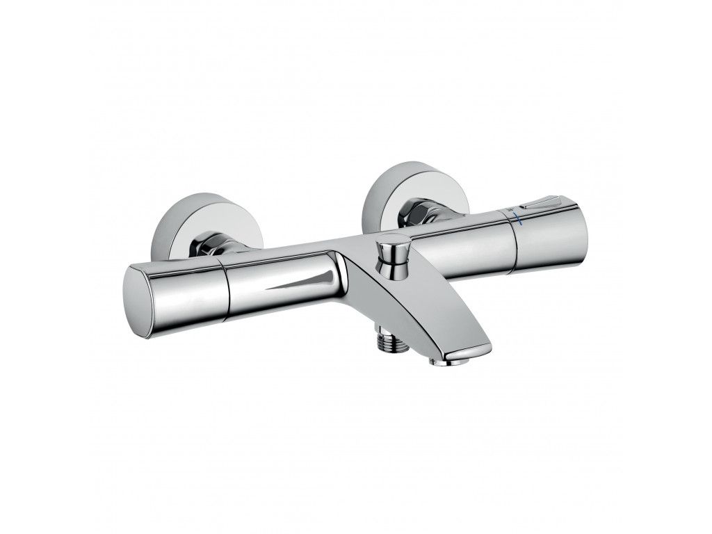351010538 смеситель для ванны и душа с термостатом KLUDI ZENTA хром 