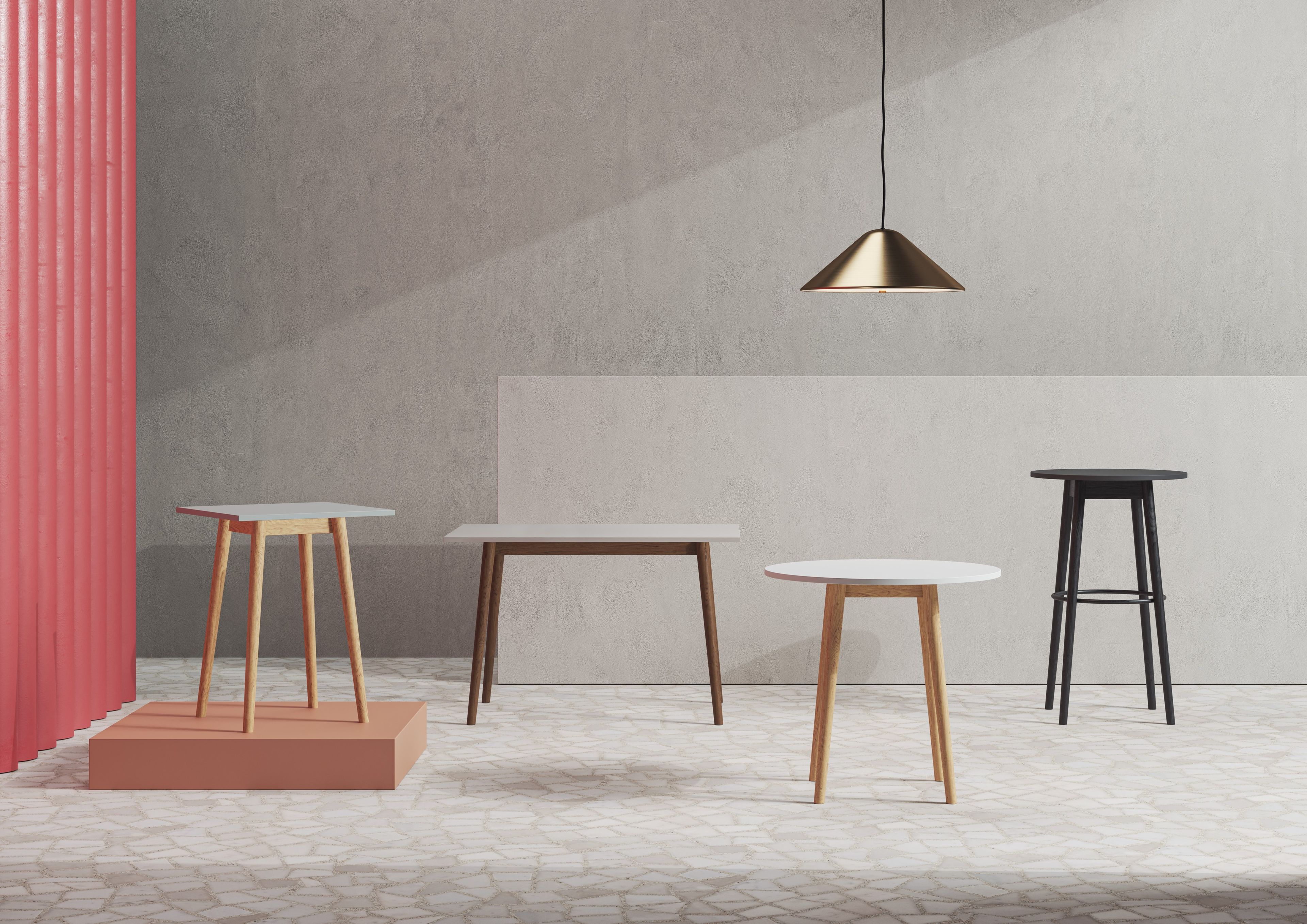 Прямоугольный стол из бука ALMA DESIGN Вирна ARCH-00128143 - Вид №2