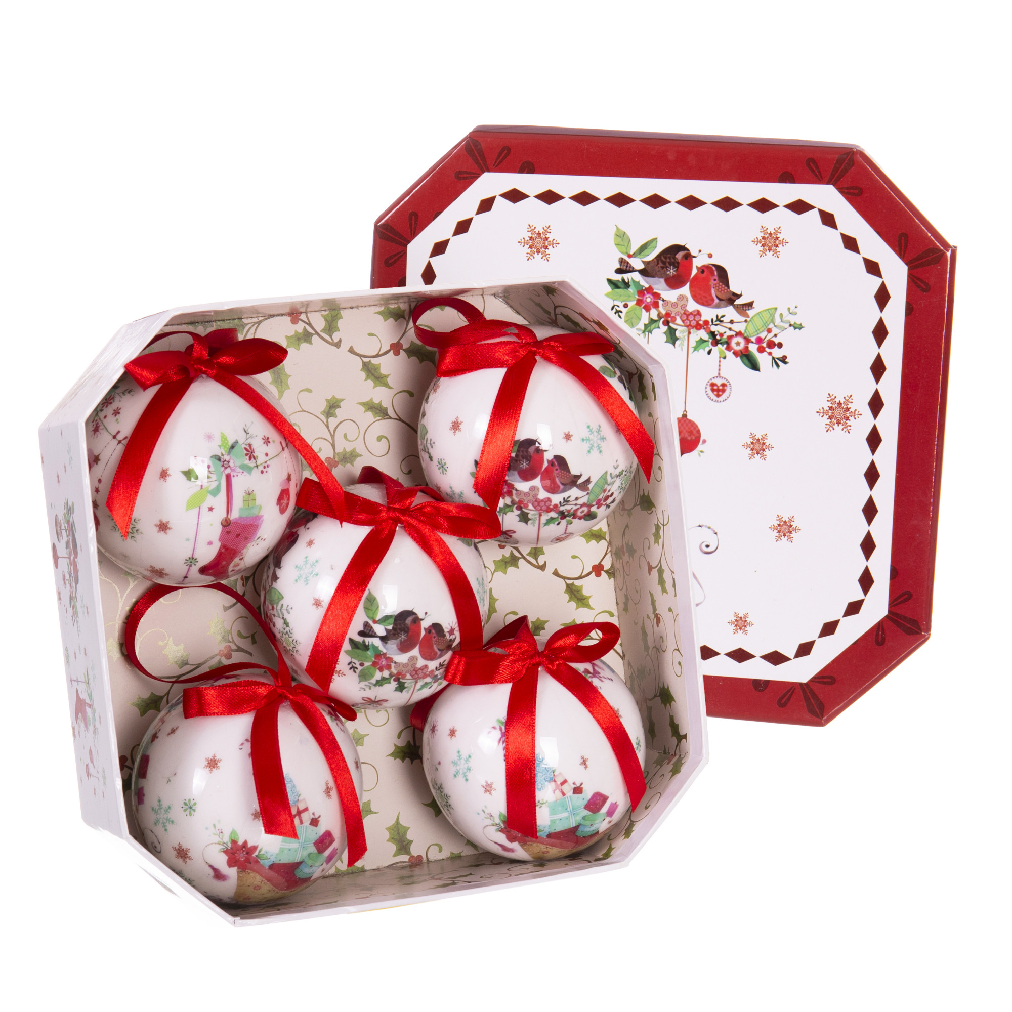 DZ-116-393 ЕЛОЧНАЯ ИГРУШКА, НАБОР 5 ШТ TO4ROOMS 