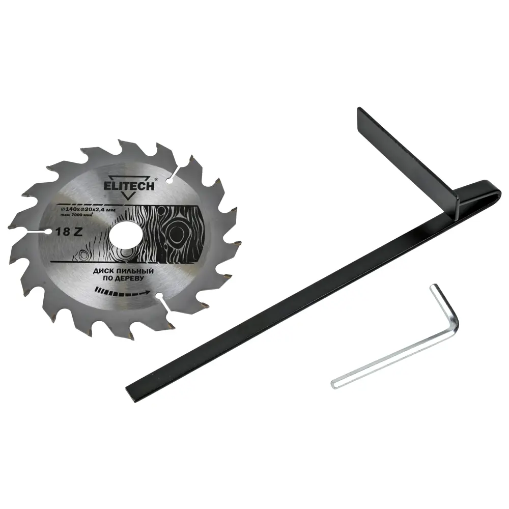 Циркулярная пила Elitech ПД 08-40 с параллельным упором 89335738 STLM-0838515 - Вид №3