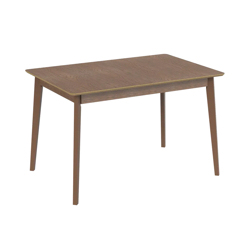 Стол обеденный Монреаль Т2 раскладной 120-150x77x120 см прямоугольник МДФ цвет орех Santreyd STLM-2020686 - Вид №1