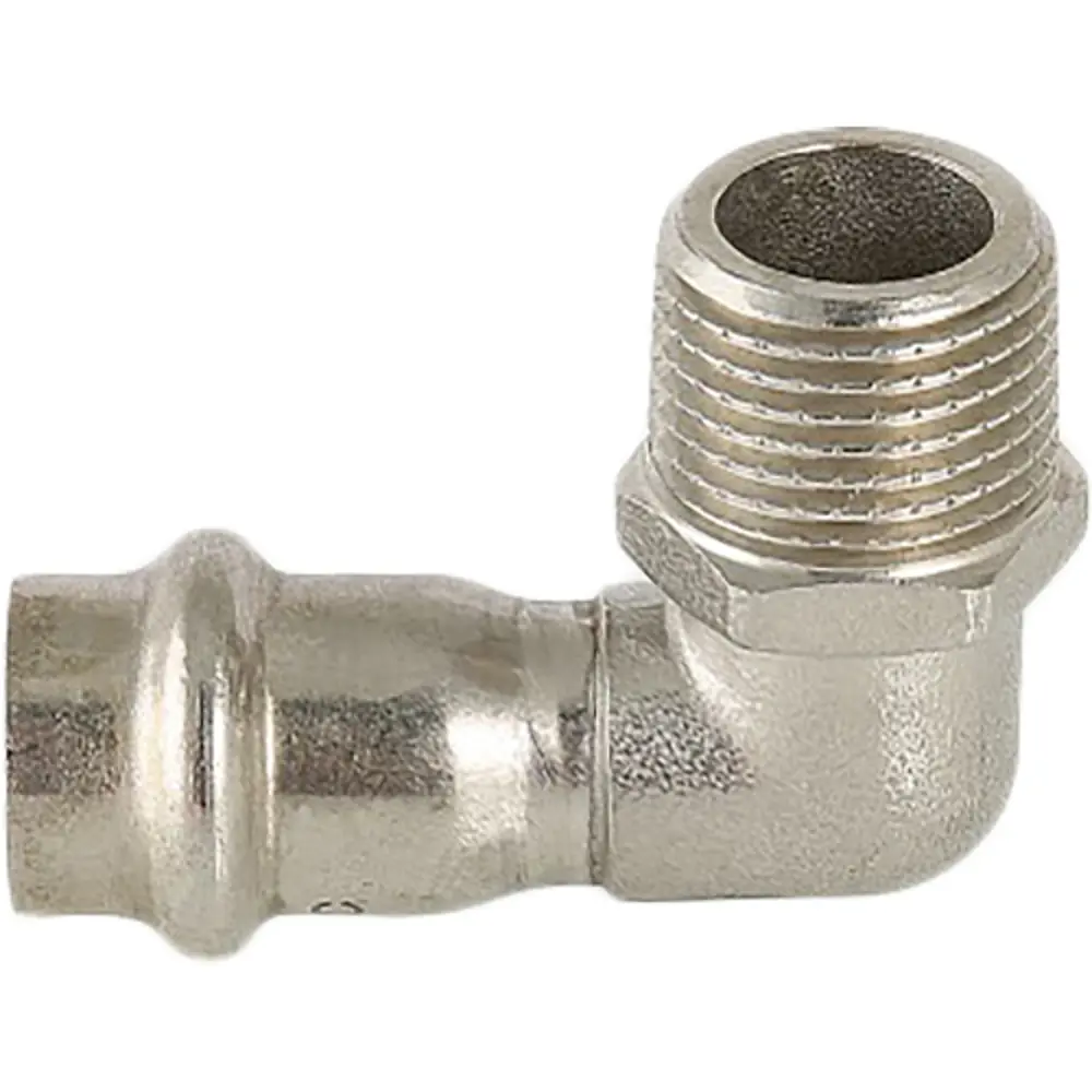 Угол комбинированный 90° Valtec 1/2"x22 мм НР нержавеющая сталь STLM-2035748