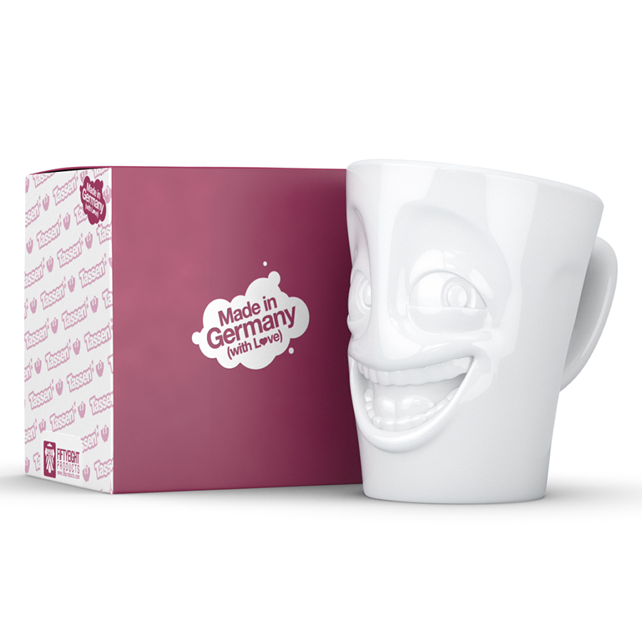 T01.85.01 Кружка tassen joking 350 мл белая Tassen by FIFTYEIGHT PRODUCTS  - Вид №1