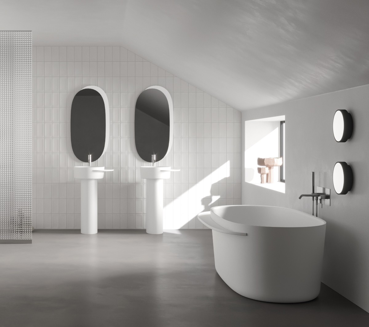 Ex.T Plateau L Настенное зеркало EXSPLPLAT/TRASP - Вид №2