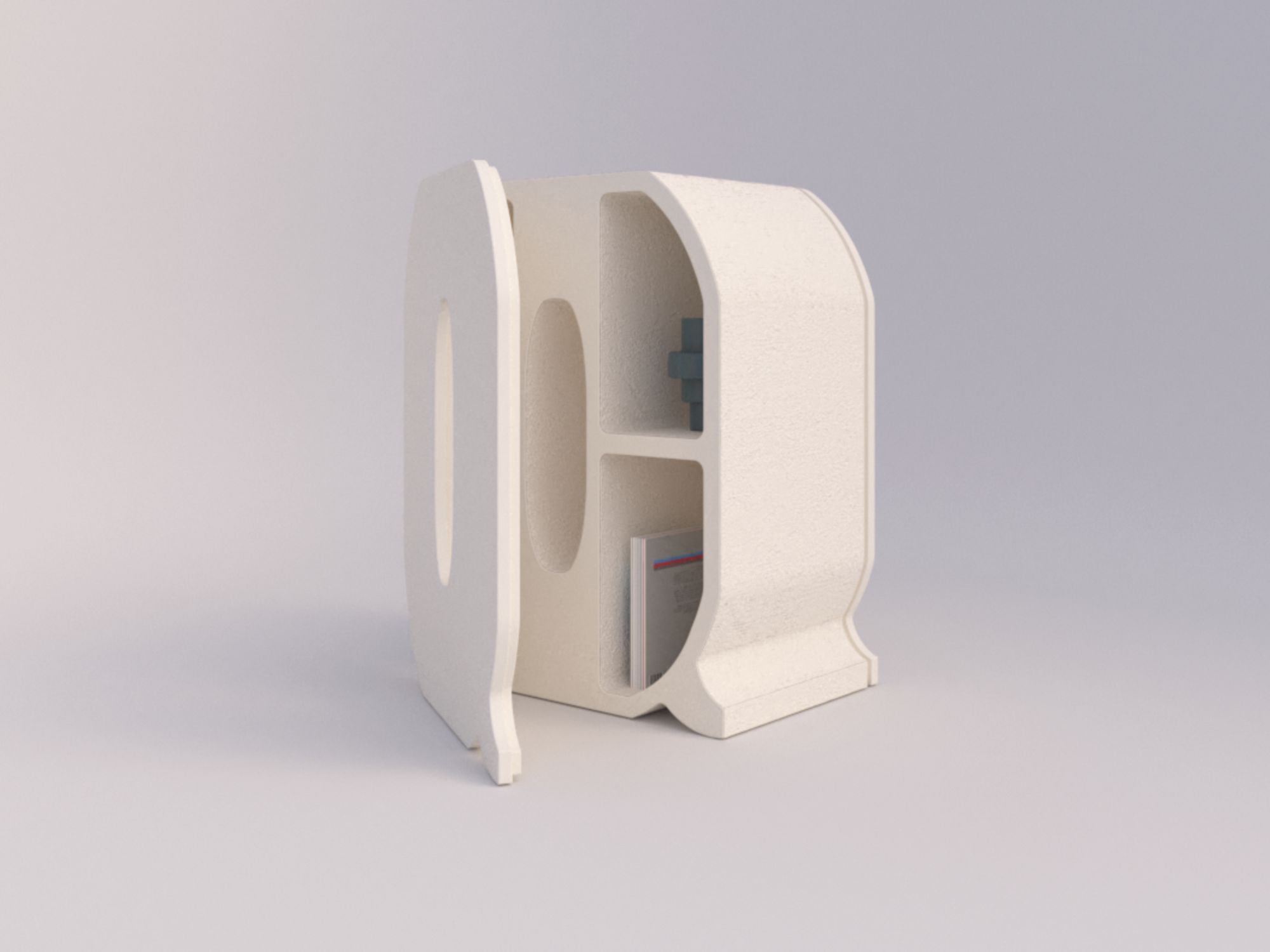 Мебель контейнеры в бетонной конструкции Voltan 555 ARCH-00021949 - Вид №122