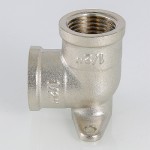 VTr.751.N.0004 Фитинг резьбовой – угольник с креплением (водорозетка) Valtec 1/2"  - Вид №4