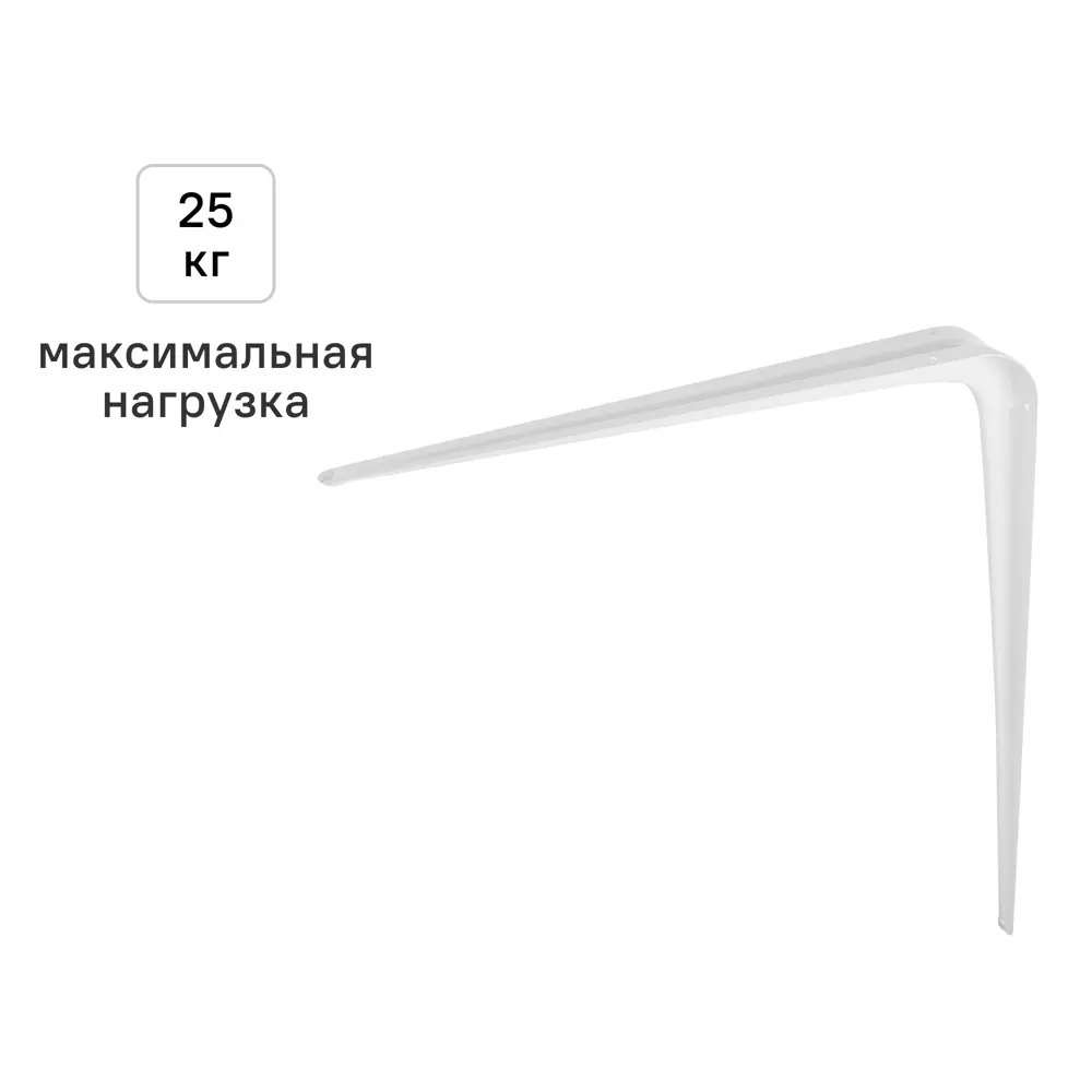 Утилитарный кронштейн Normo 35x40 см нагрузка до 25 кг цвет белый Santreyd STLM-2140218