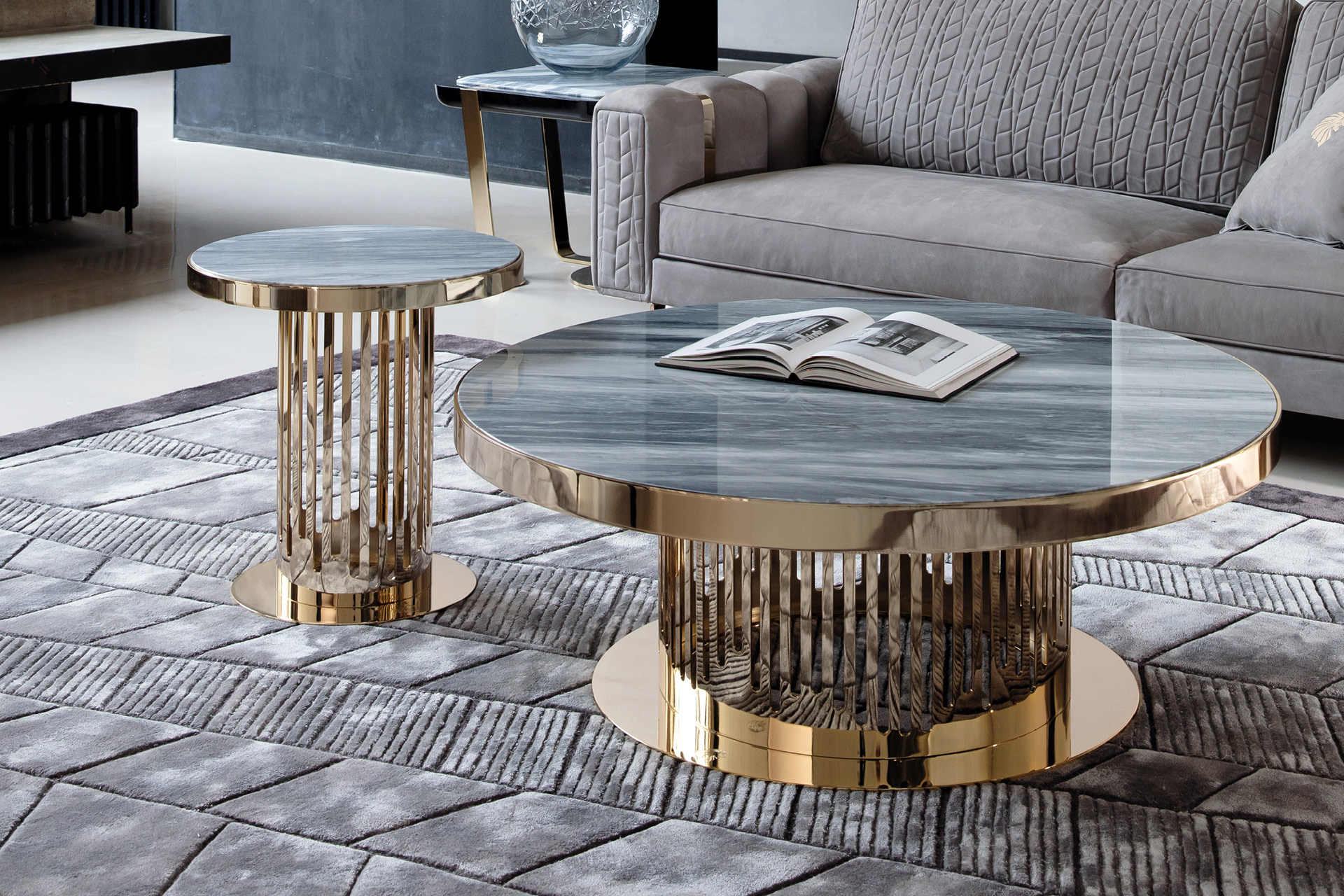 280/54 Charisma круглый торцевой стол - giorgio collection - Вид №1