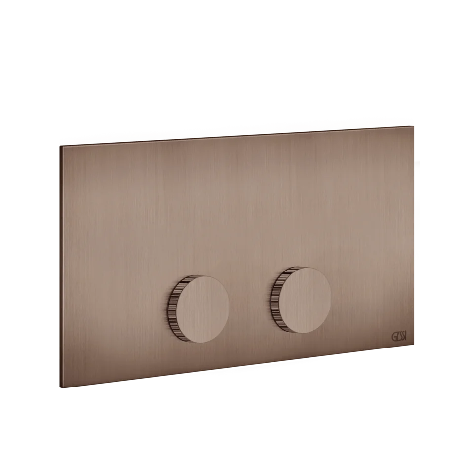 Запорная пластина 54637 708 Gessi Ingranaggio МЕДНЫЙ МАТОВЫЙ PVD 54637708