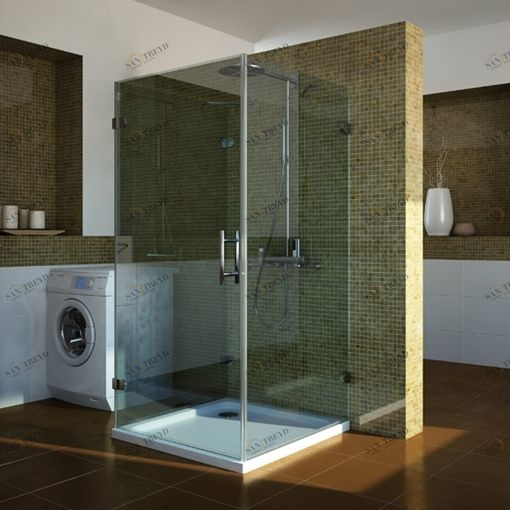 Душевая кабина 105x105 GK-003B стекло прозрачное GUTEWETTER LUX SQUARE 105X105GK003B