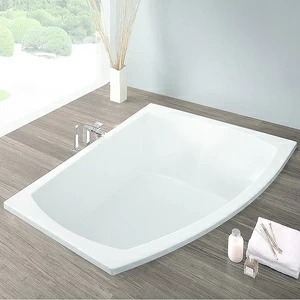 Ванна встраиваемая LARGO 180x130 см с аэромассажем Deluxe