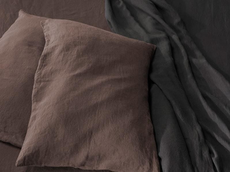 Льняная однотонная наволочка Society Limonta REM ARCH-00007082 - Вид №3