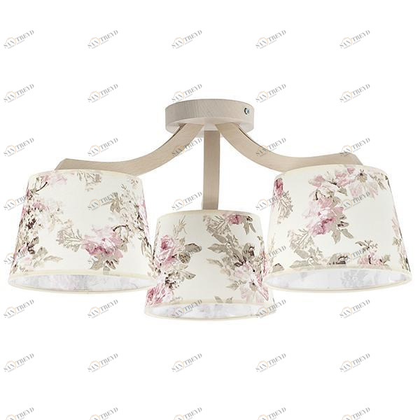 Потолочная люстра TK Lighting 391 Pink 3 TK LIGHTING PINK 183483 Розовый