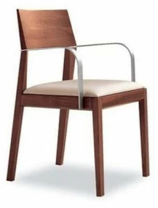 Tonon Стул из массива дерева с подлокотниками Tendence 140 140.11