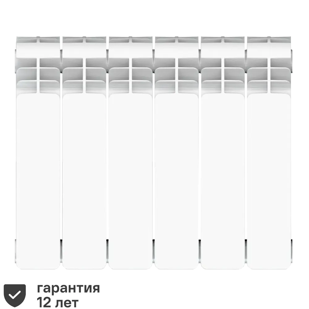 Equation Aluminium - алюминиевый радиатор отопления 6 секций для частного дома 18360645 STLM-0010515