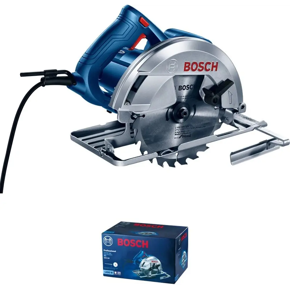 Пила циркулярная сетевая Bosch Professional GKS 140 06016B3020, 1400 Вт, 184 мм STLM-2032036 - Вид №3