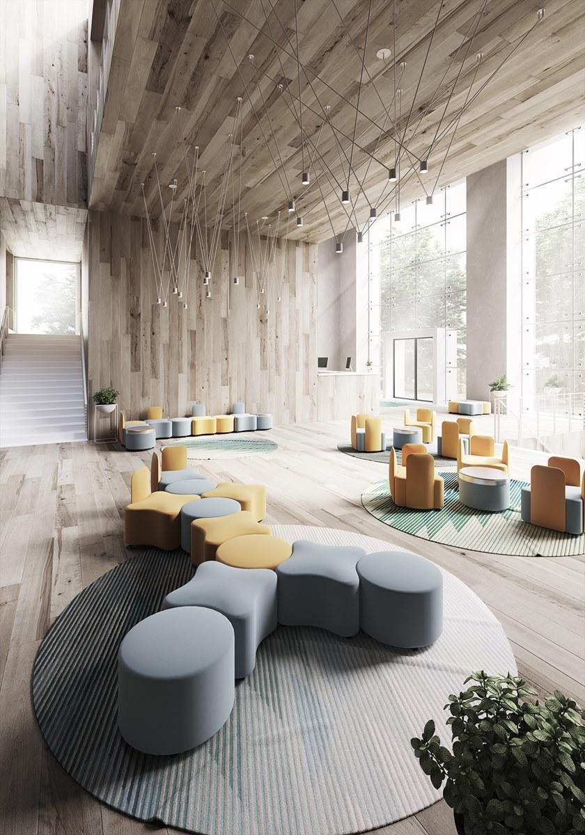 Kastel Модульный тканевый пуф K2 sun-id-1504750 - Вид №7