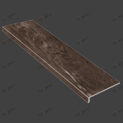 Граните Ступень Альта темно-коричневый матовая 1200x320 Керамика Будущего sun-id-324474