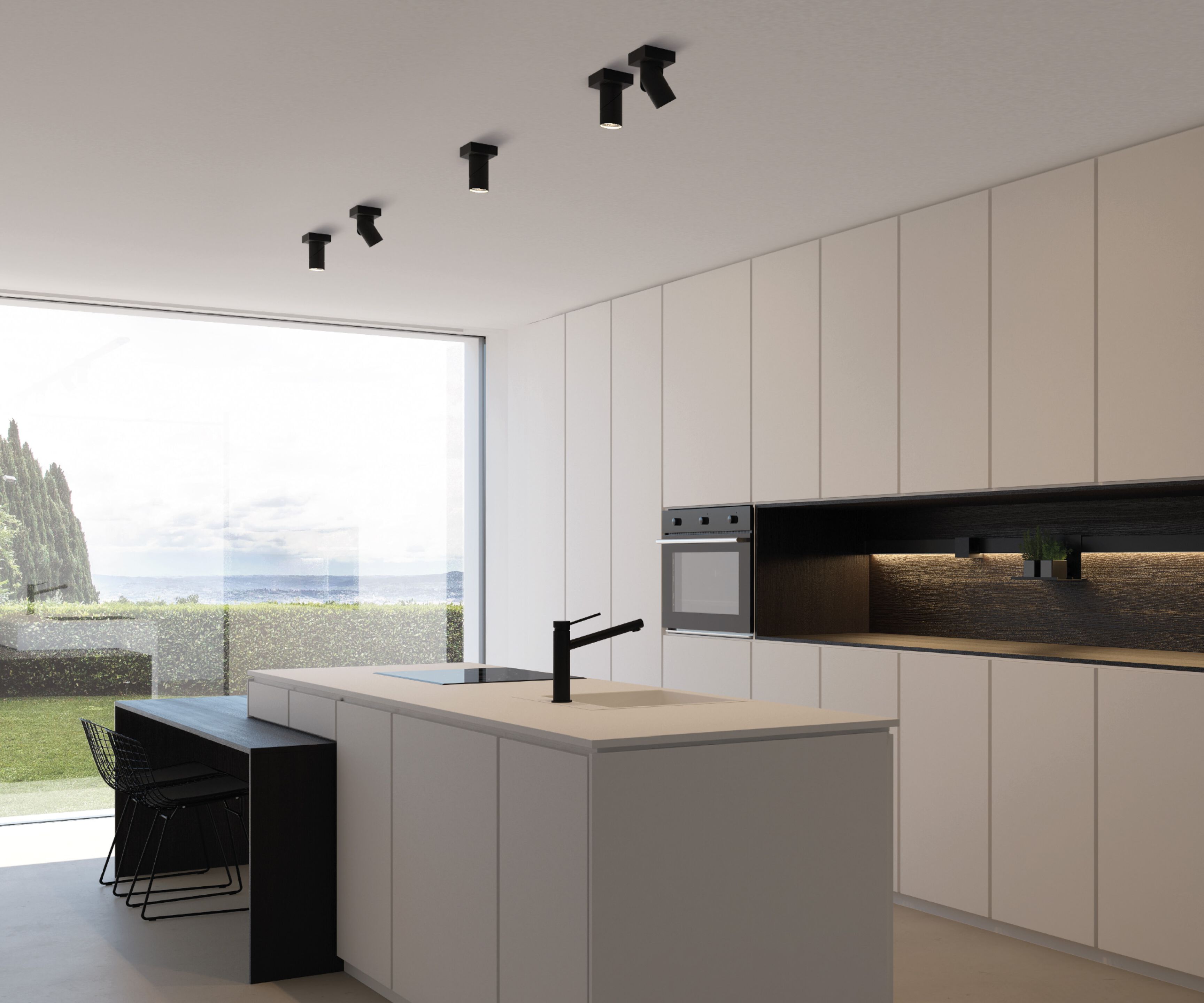 Трехфазное алюминиевое светодиодное пятно Letroh поверхность ARCH-00051837 - Вид №3