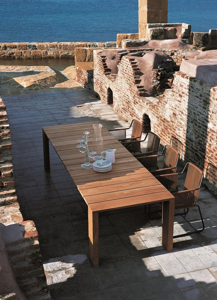 RODA Прямоугольный садовый стол из тика Pier sun-id-1357483 - Вид №6