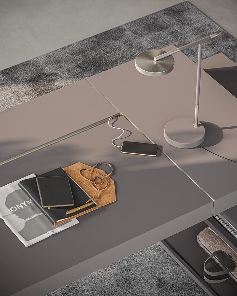 Деревянный исполнительный стол PROF Block 2.0 ARCH-00126139 - Вид №2