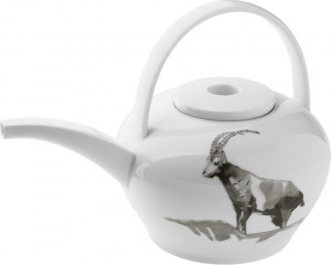 10655298 Hering Berlin Чайник Hering Berlin "Охота" "Горный козёл" 1,6л Фарфор