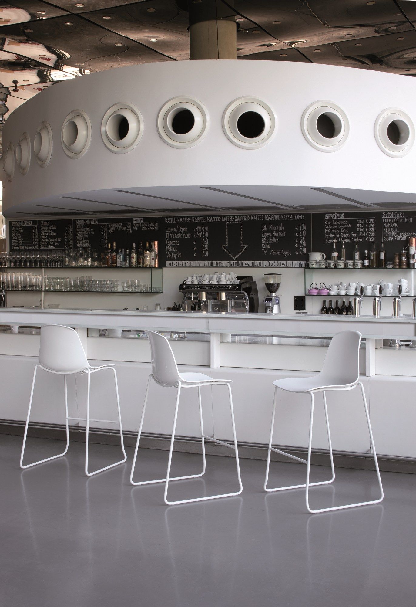 Высокий табурет со спинкой Luxy эпоха ARCH-00070600 - Вид №2