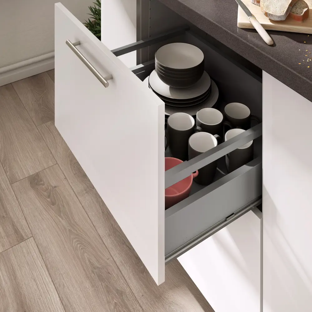 Ящик Delinia ID 56.8x18.4x48.3 см металл цвет серый STLM-2008422 - Вид №5