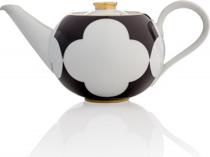 10564708 Sieger by Furstenberg Чайник с ситечком Sieger by Furstenberg "Мой фарфор! Золотой дворец" 1,2л Фарфор