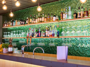 Декоративная стеклянная панель