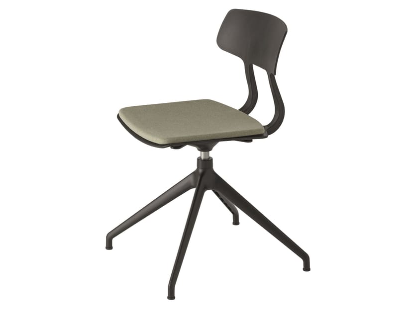 Вращающееся кресло из полипропилена с мягким сиденьем Et al Snap ARCH-00019062