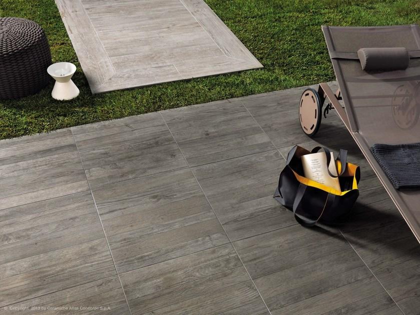 Atlas Concorde Наружный пол из керамогранита с имитацией дерева Axi sun-id-1444046 - Вид №1