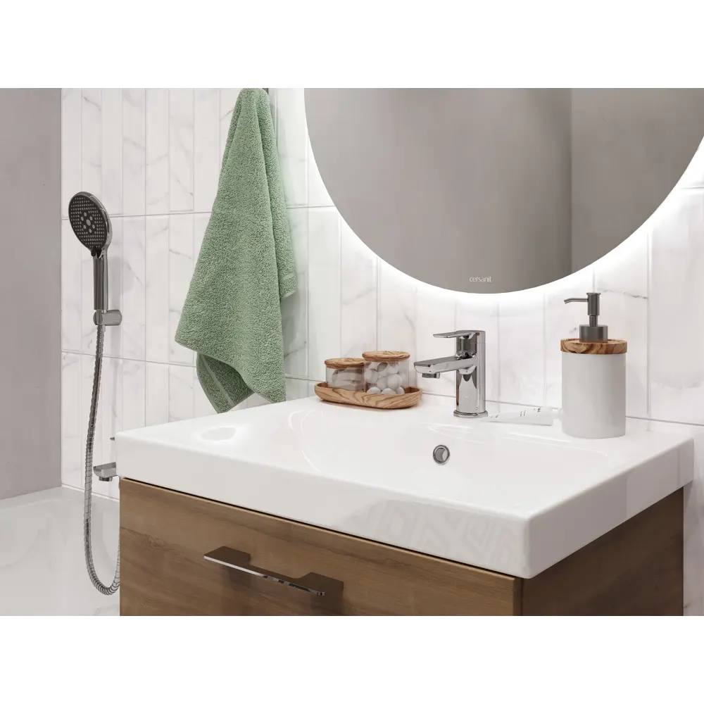 Плитка настенная KREAFORTA Cascada Рельеф 29.8x59.8 см 1.425 м² глянцевая цвет белый STLM-2092114 - Вид №7