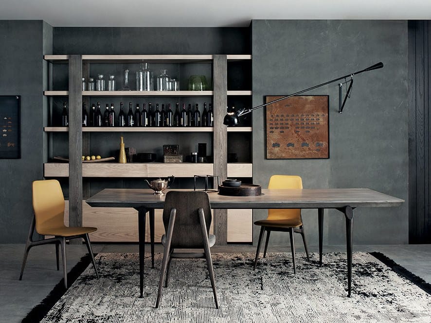 Мягкий стул из нубука Shake HIO ARCH-00024046 - Вид №1