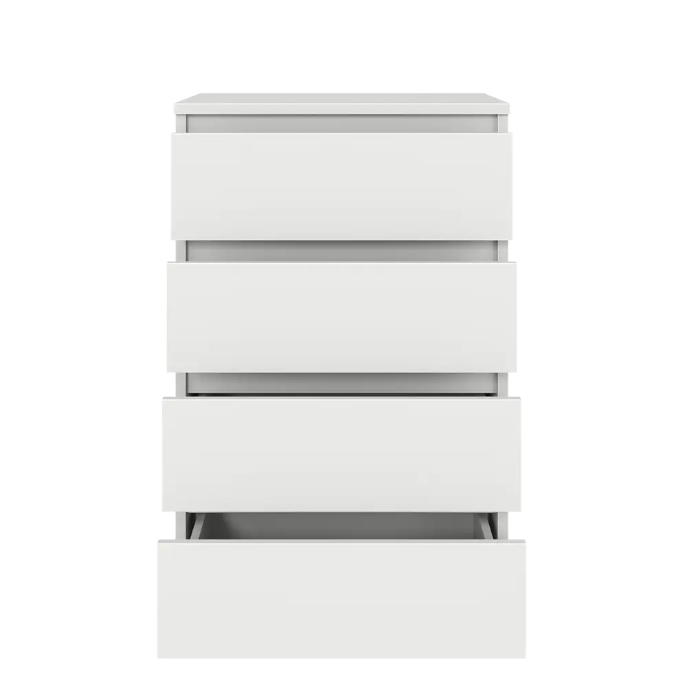Комод 4 ящика 40.4x82x13.2 см ЛДСП цвет белый Santreyd STLM-2134120 - Вид №4