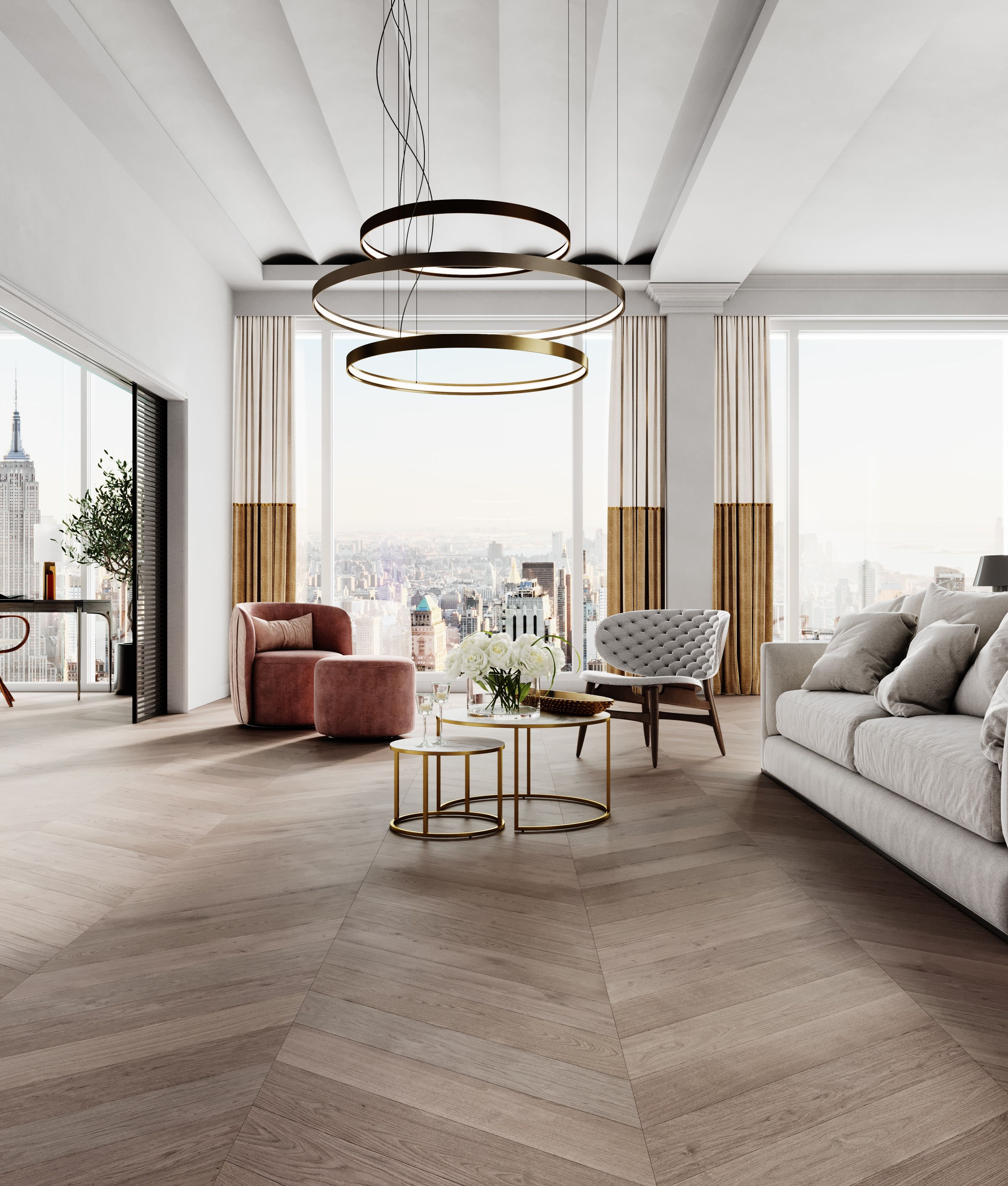 Дубовый паркет Listone Giordano GRISAGLIE ARCH-00117981 - Вид №1