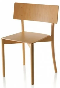 Zilio A&C Штабелируемый стул из бука