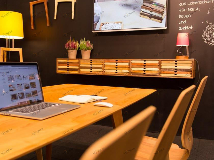 sixay furniture Подвесной буфет из дерева с ящиками Sixtematic 6242100 