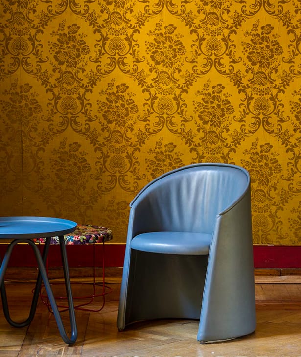 Кожаное кресло с подлокотниками MOROSO ARCH-00122799 - Вид №2