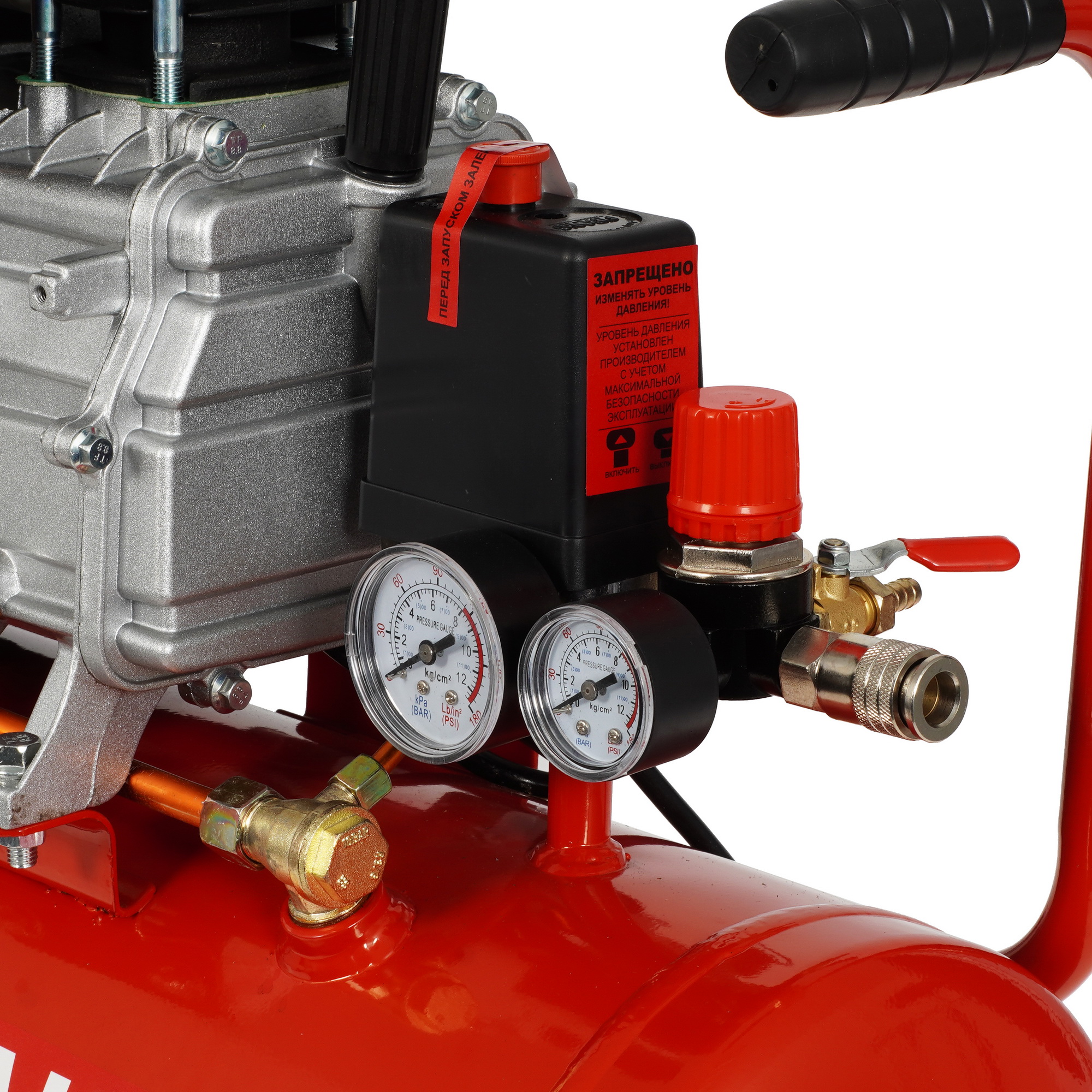 Компрессор поршневой безмасляный Ресанта КП-24/230М 9944759 STDN-0031842 - Вид №5