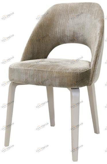 ANA ROQUE INTERIORS Мягкое бархатное кресло с открытой спинкой Luxury sun-id-1455219