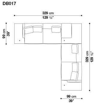 B&B Italia Кожаный диван Dock sun-id-1441060 - Вид №34
