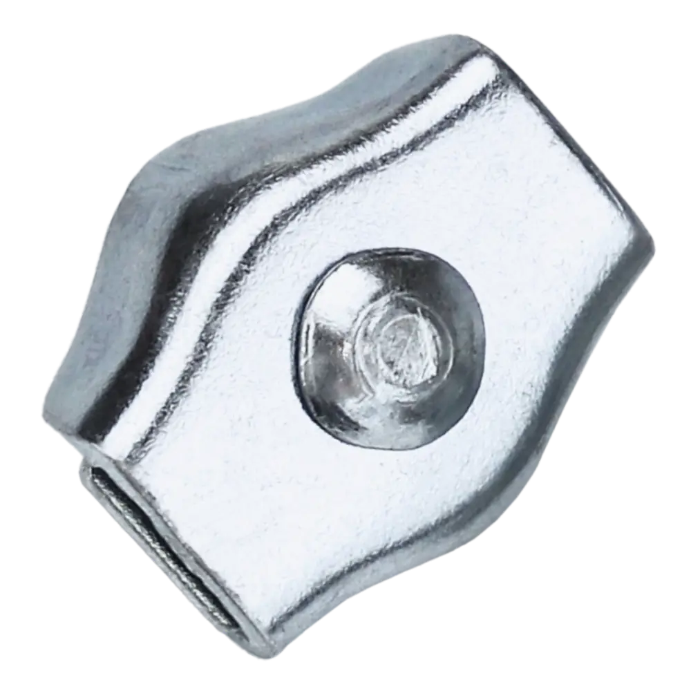 Зажим для троса Simplex 3 мм сталь оцинкованная 2 шт Santreyd STLM-2009439 - Вид №1