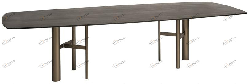 Shake Прямоугольный деревянный обеденный стол Park sun-id-1508665