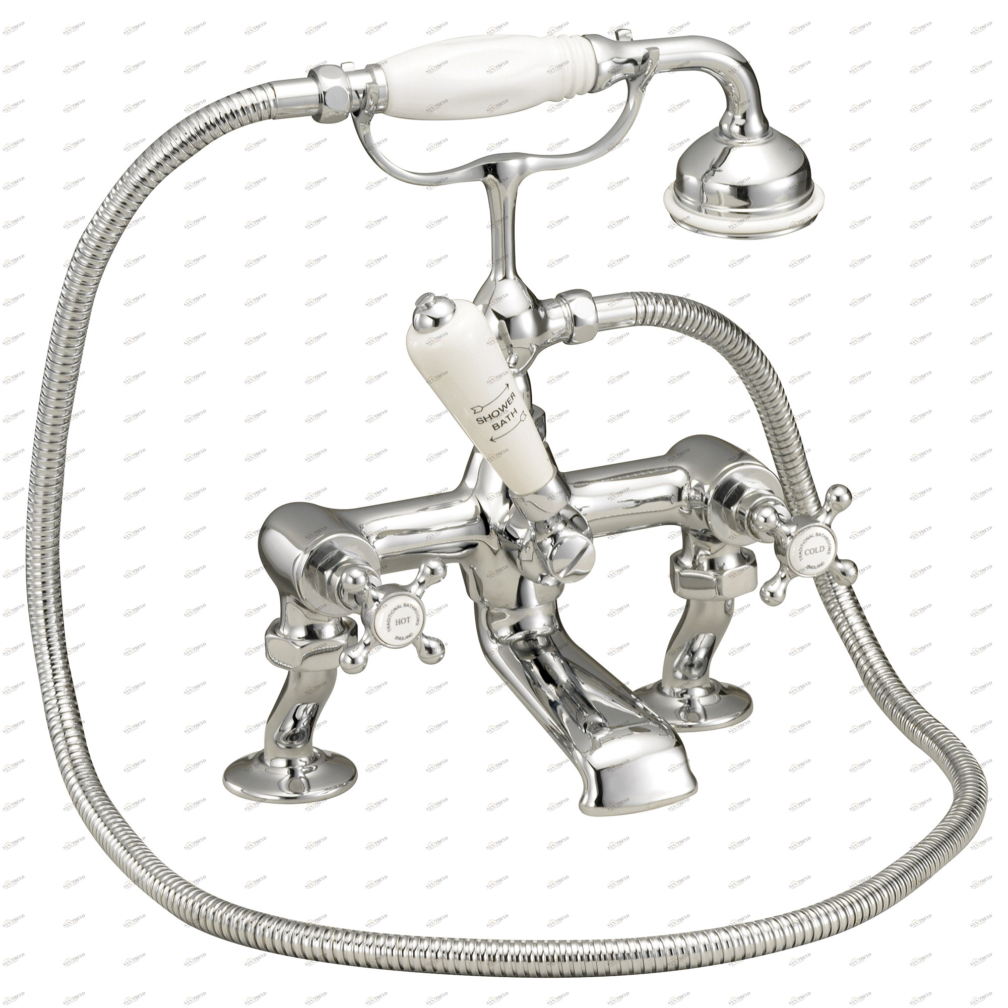 Traditional bathrooms ЛОНДОН смеситель для ванны и душа Tb330.614.ag LONDON