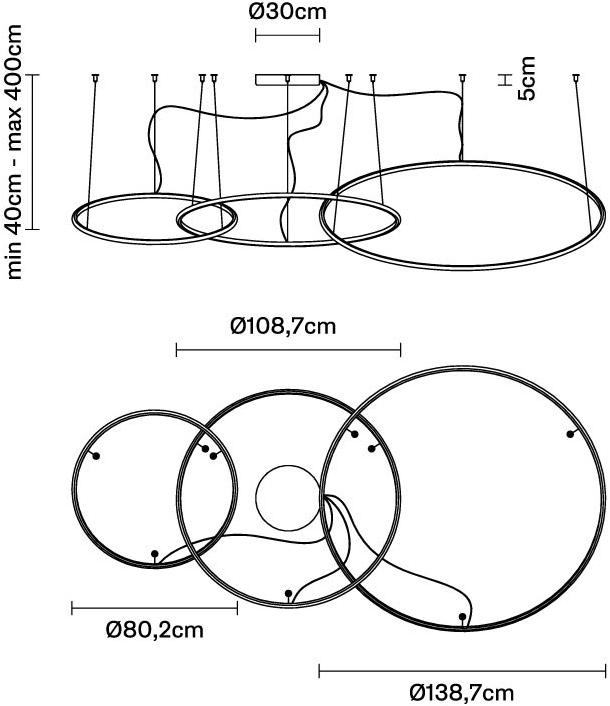 Fabbian Светодиодная подвесная лампа Olympic sun-id-1375972 - Вид №6