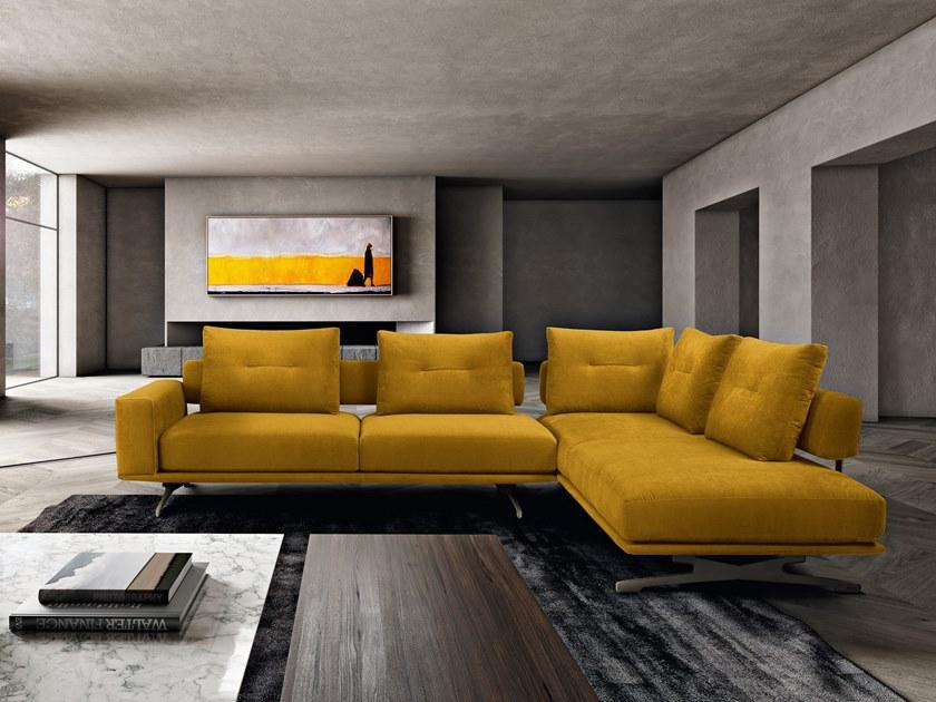 Max Divani Угловой диван в ткани sun-id-1380823 - Вид №3