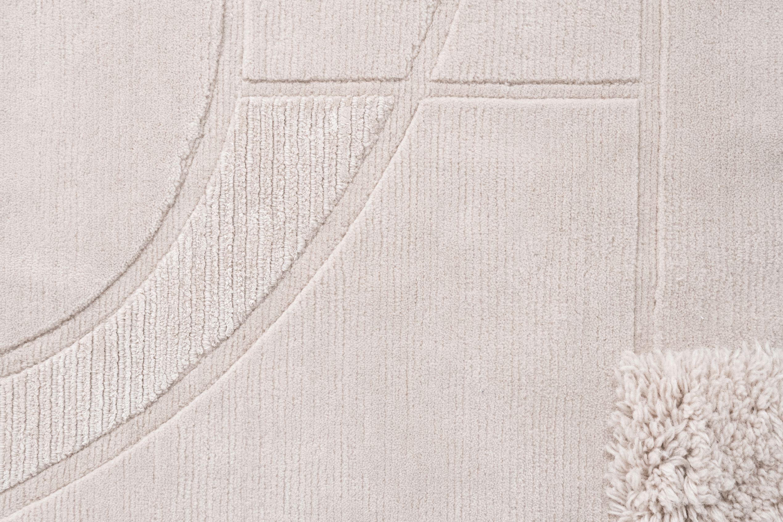 Прямоугольный ковер ручной работы Tapis Rouge абстракция ARCH-00074892 - Вид №9