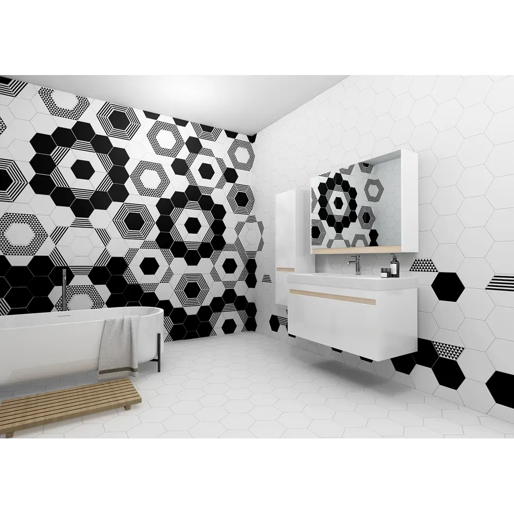 Керамогранит Буранелли, 20х23.1 см, 0.76 м2, цвет белый Kerama Marazzi STLM-2027269 - Вид №6